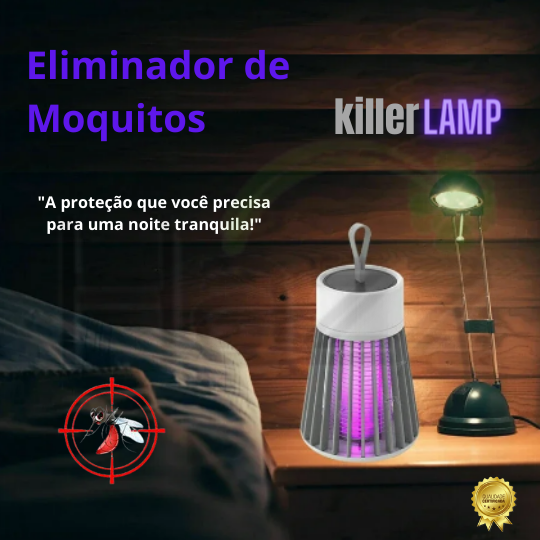 Lâmpada Matadora de Insetos KILLER LAMP