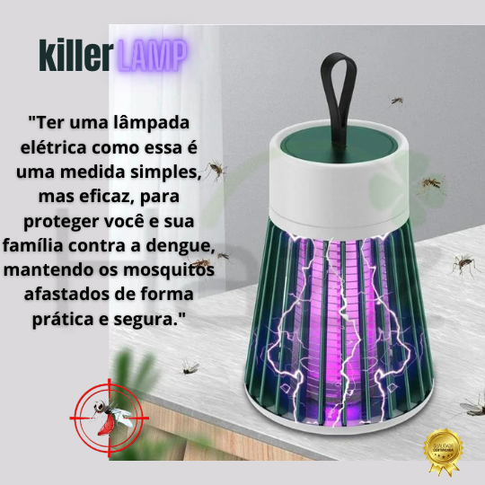 Lâmpada Matadora de Insetos KILLER LAMP