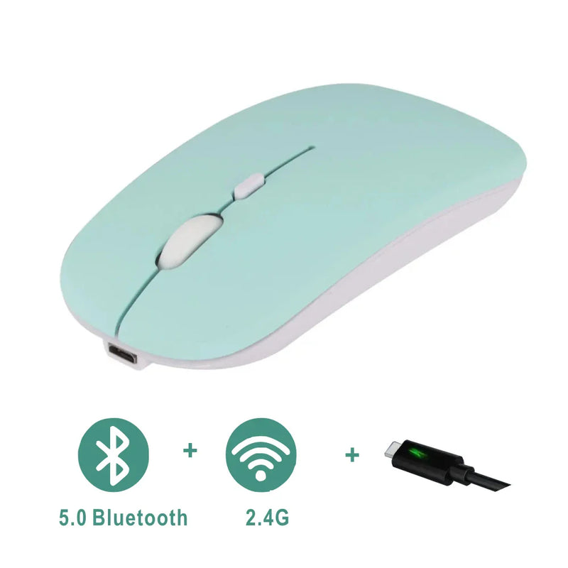 Mouse Sem Fio Portátil Para Laptop, Tablet e Celular