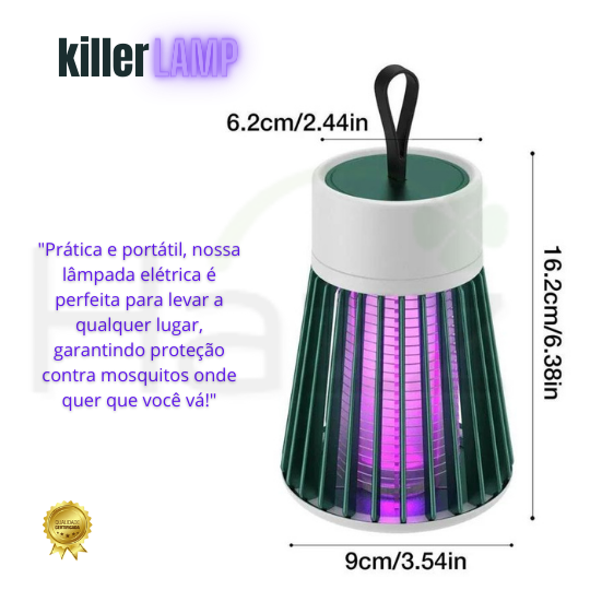 Lâmpada Matadora de Insetos KILLER LAMP